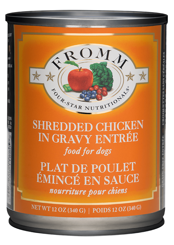 Fromm Shredded Chicken in Gravy Entrée Dog Food