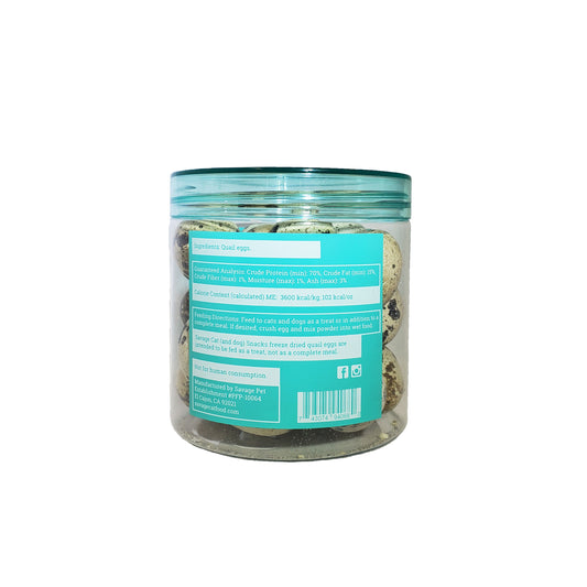Freeze-Dried Quail Egg Topper for Dogs and Cats