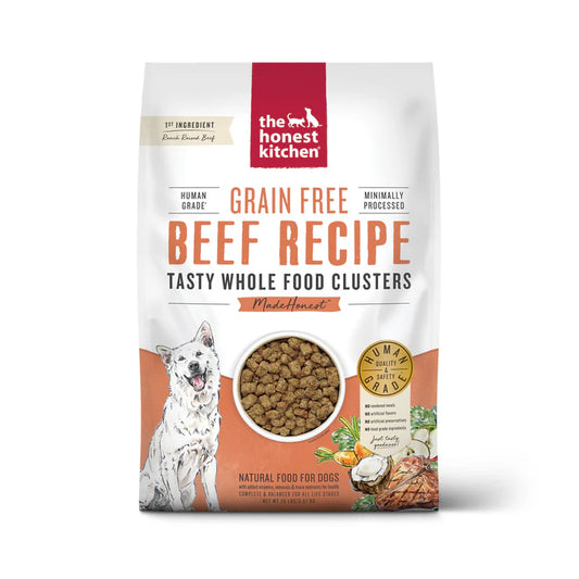 Honest Kitchen Grain Free Beef Whole Food Clusters