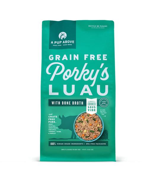 A Pup Above Porky's Luau Grain-Free Gently Cooked Dog Food