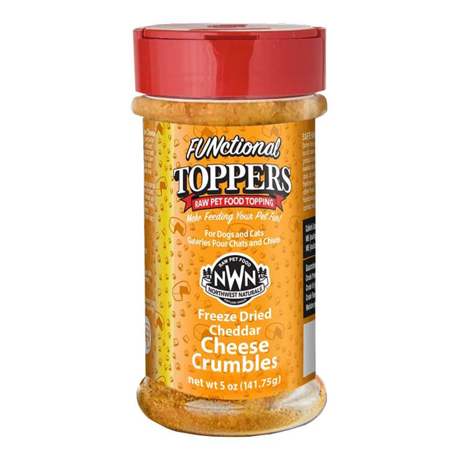 Northwest Naturals Dog Topper FD Functional Cheddar Crumbles 5 oz