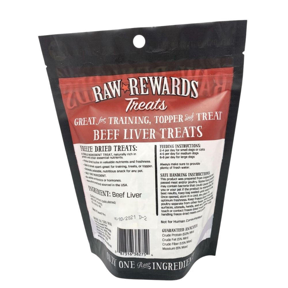 Northwest Naturals Dog Treat FD Rewards Beef Liver 3 oz