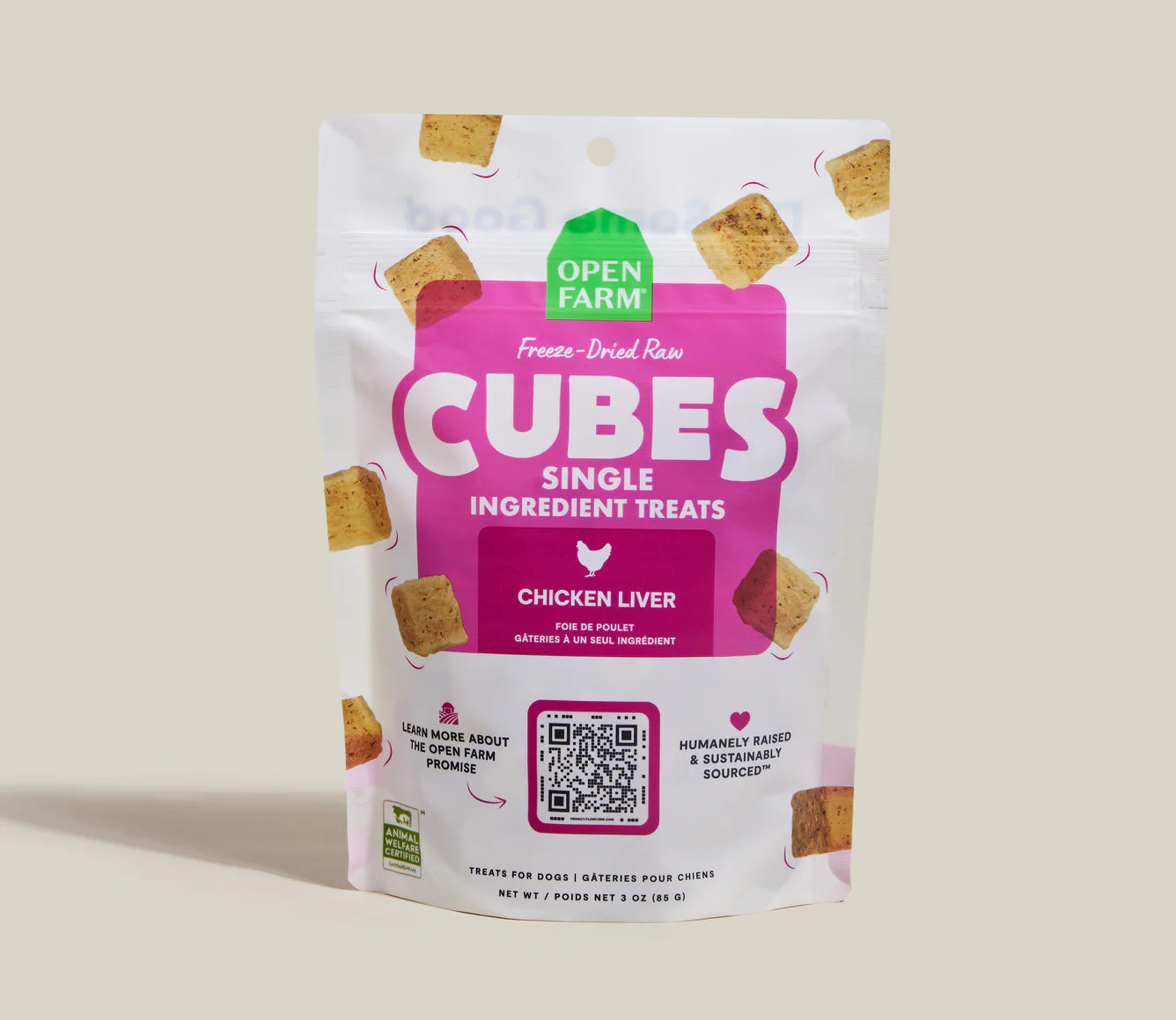 Open Farm Freeze Dried Raw Chicken Liver Treat