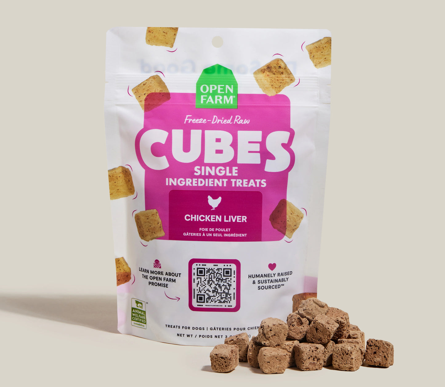 Open Farm Freeze Dried Raw Chicken Liver Treat