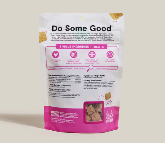 Open Farm Freeze Dried Raw Chicken Liver Treat