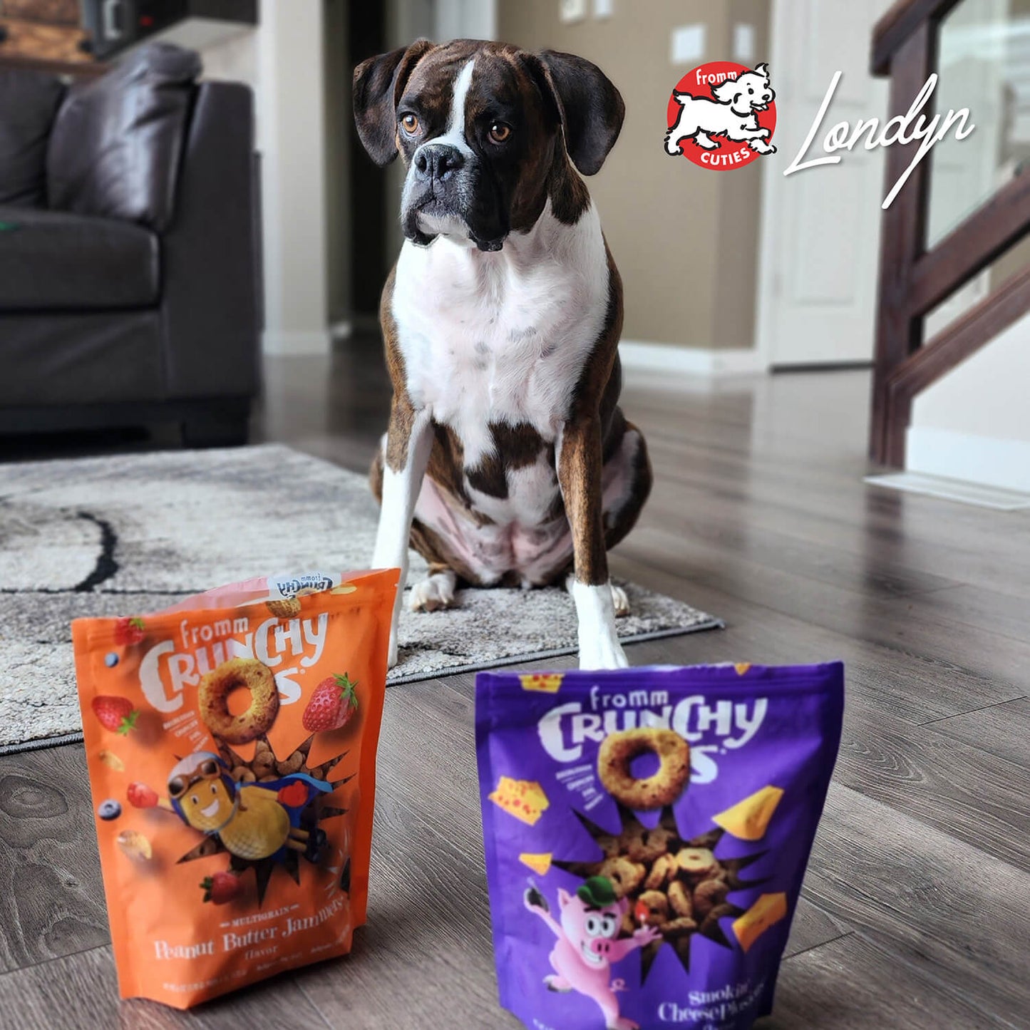 Crunchy Os Smokin' CheesePlosions Flavor Dog Treats