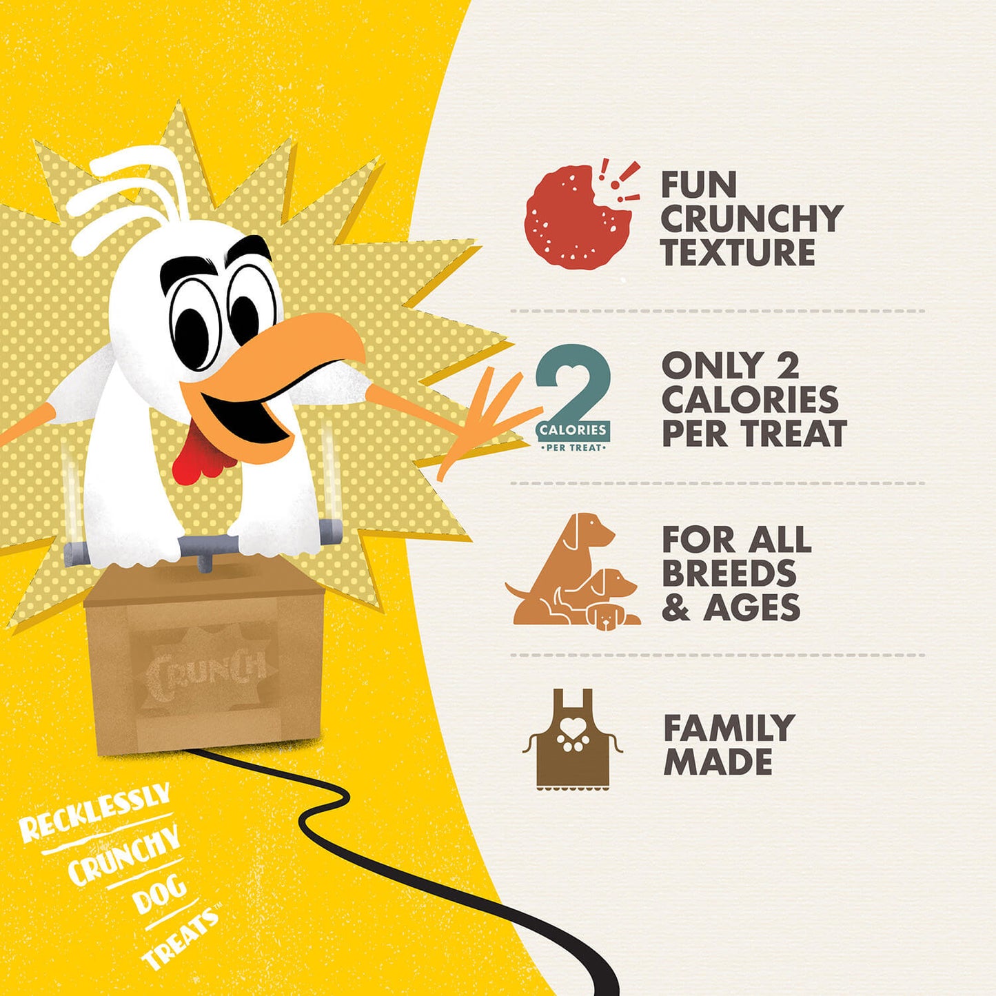 Crunchy Os Blueberry Blasts Flavor Dog Treats