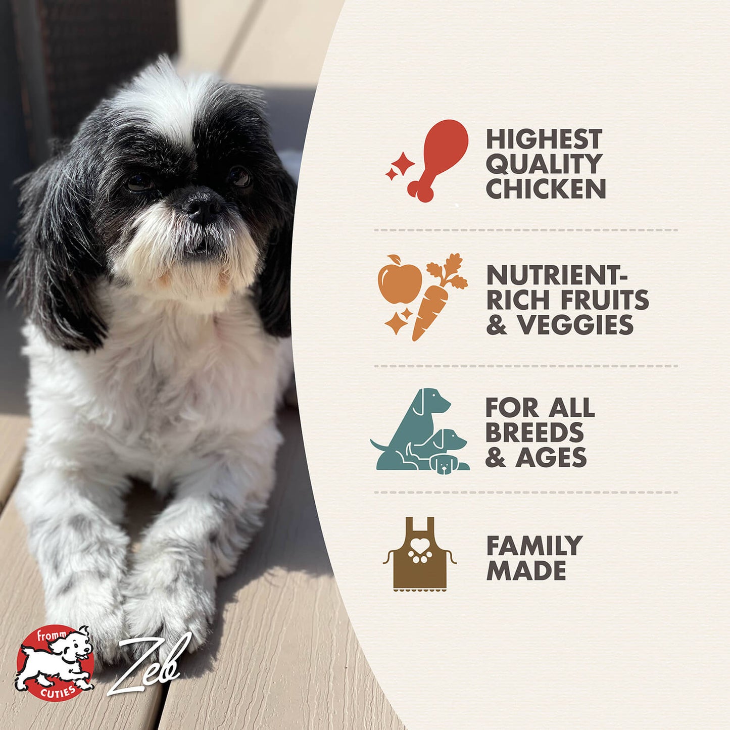 Fromm Chicken À La Veg® Recipe Dog Food