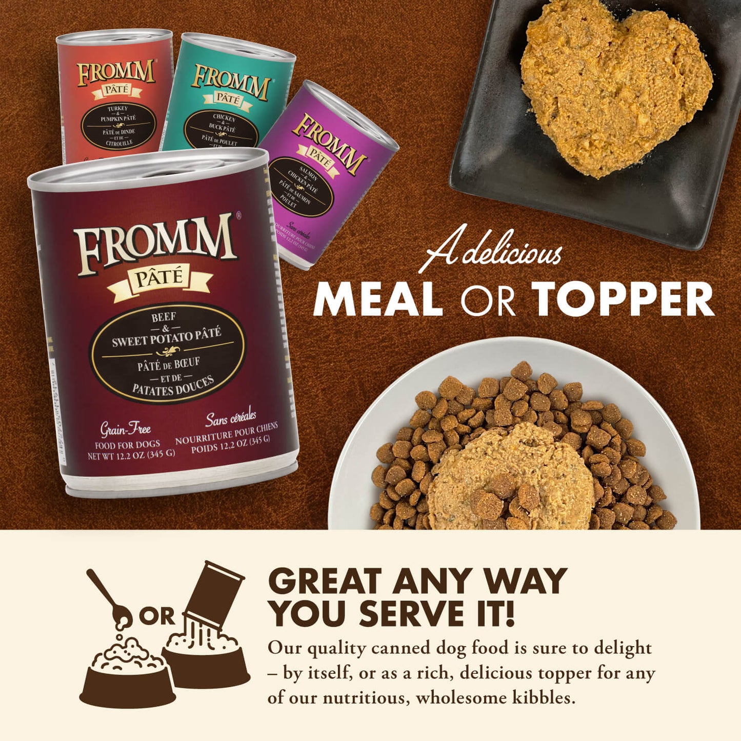 Fromm Beef & Sweet Potato Pâté Dog Food