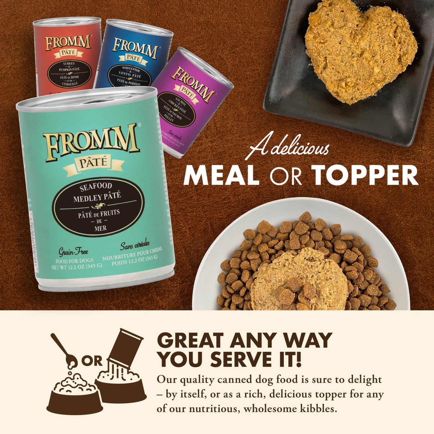 Fromm Seafood Medley Pâté Dog Food