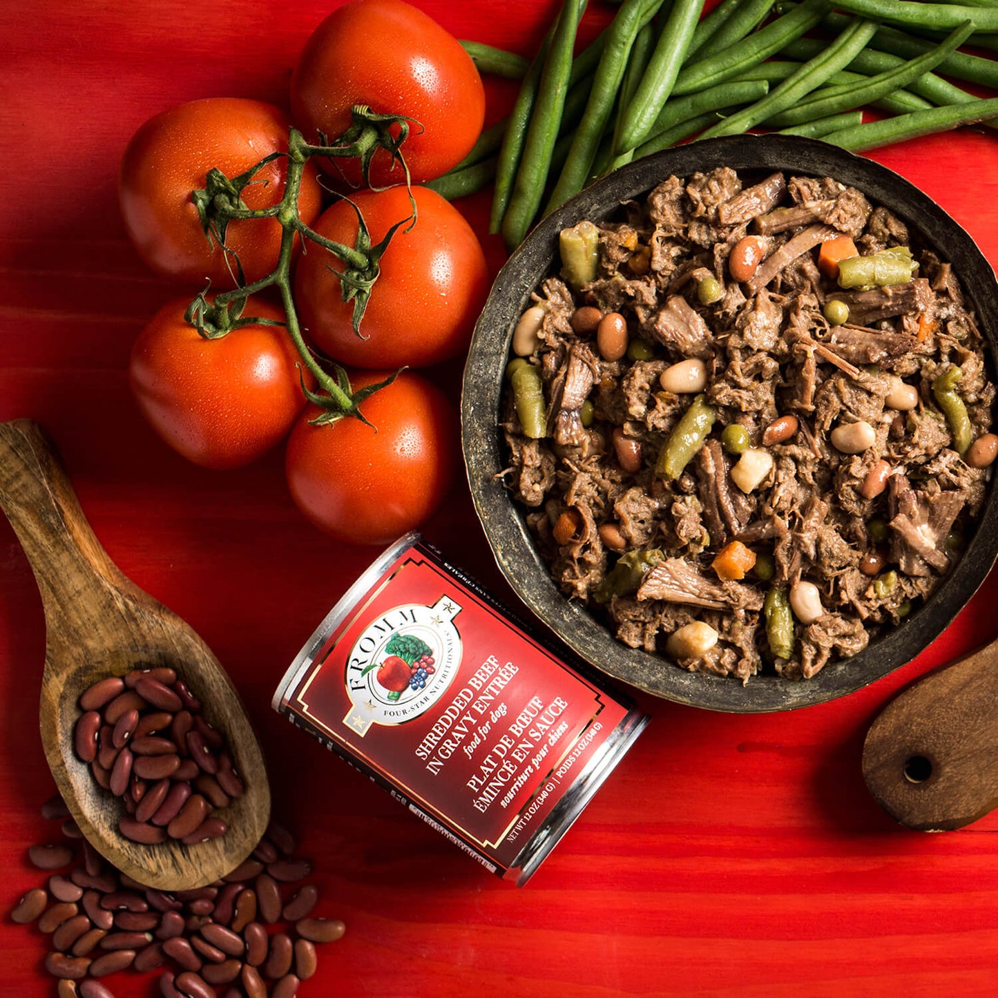 Fromm Shredded Beef in Gravy Entrée Dog Food
