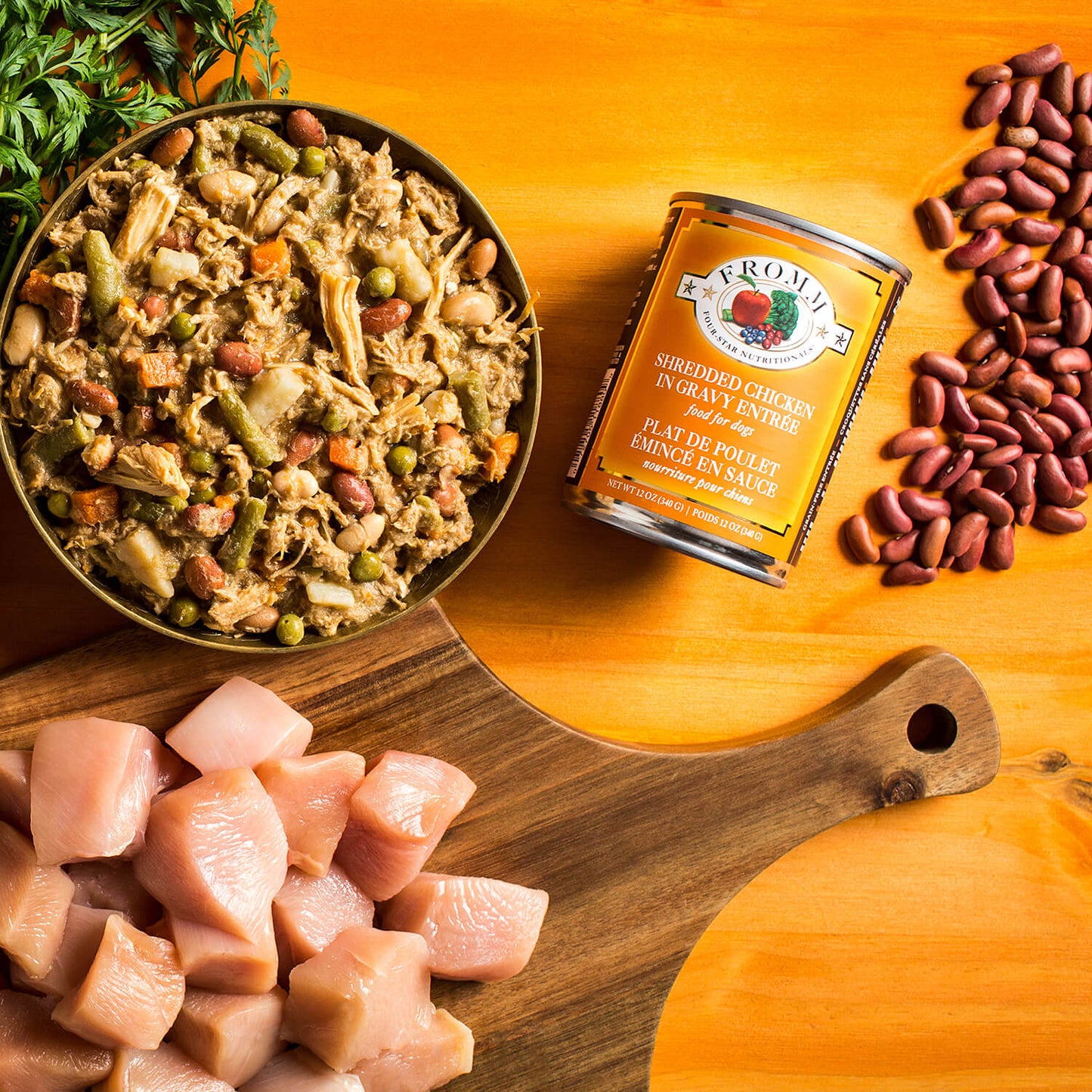 Fromm Shredded Chicken in Gravy Entrée Dog Food