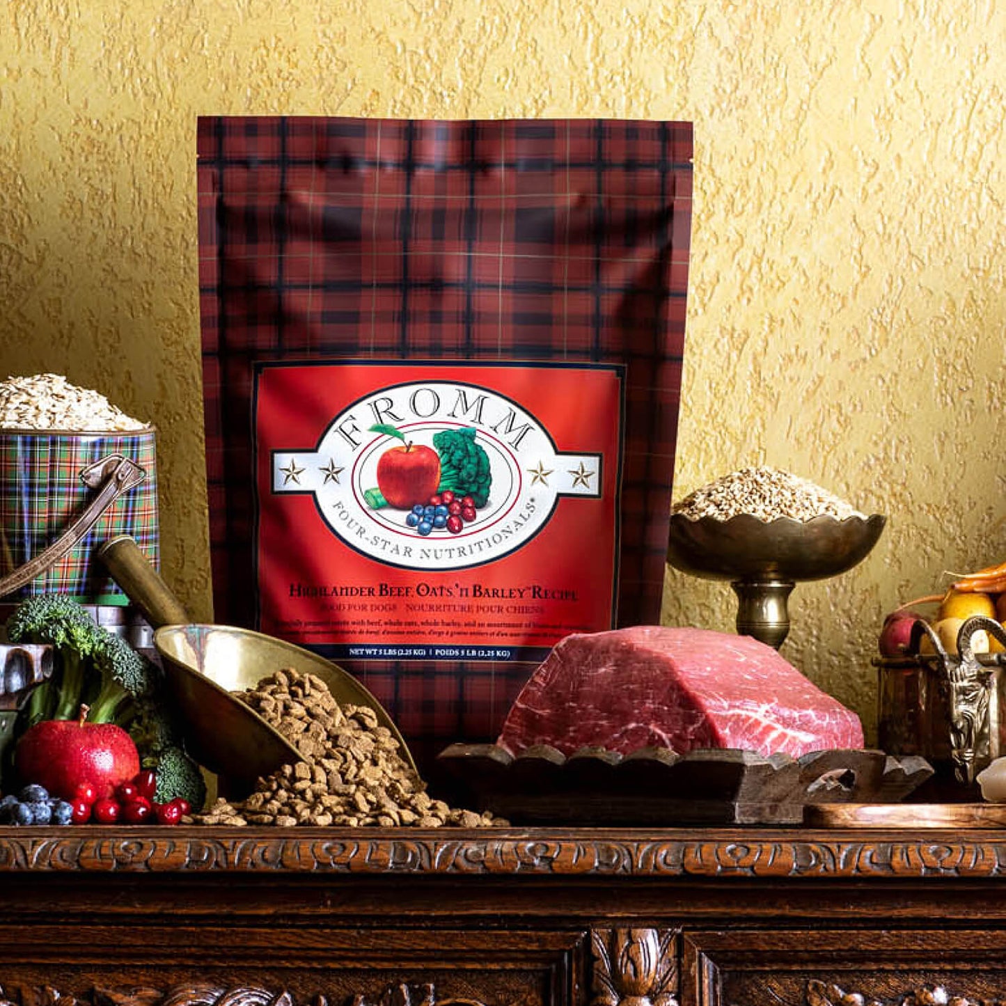 Fromm Highlander Beef, Oats, ‘n Barley® Recipe Dog Food