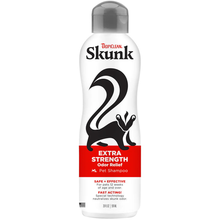 TropiClean Skunk Odor Control Shampoo for Dogs & Cats