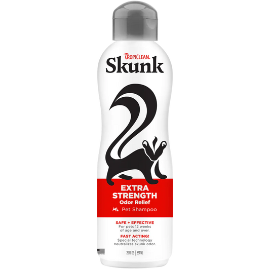 TropiClean Skunk Odor Control Shampoo for Dogs & Cats