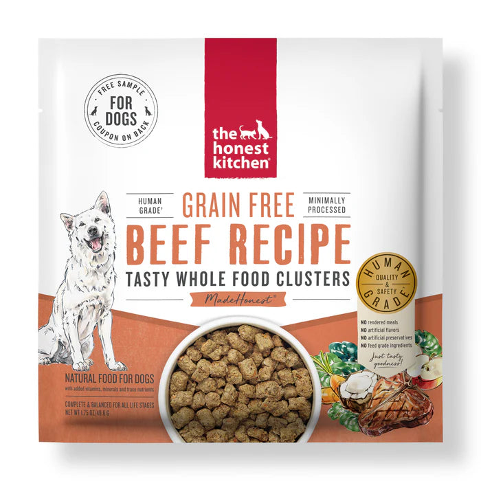 Honest Kitchen Grain Free Beef Whole Food Clusters